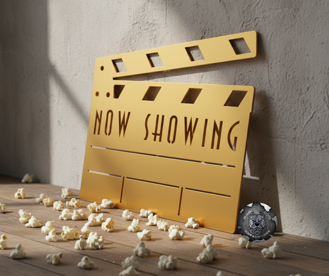 Now Showing Clapboard