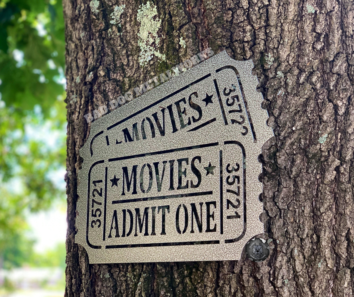 Movies Admit One Movie Ticket