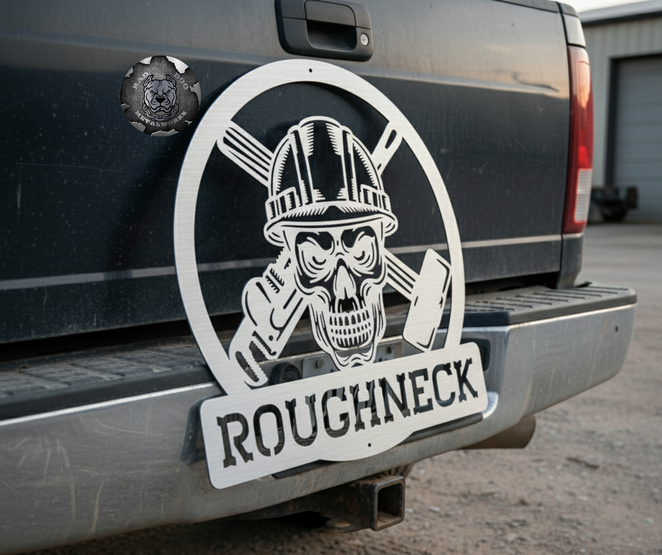 Oil Rig Monogram Oil Rig Roughneck Monogram – Bad Dog Metalworks