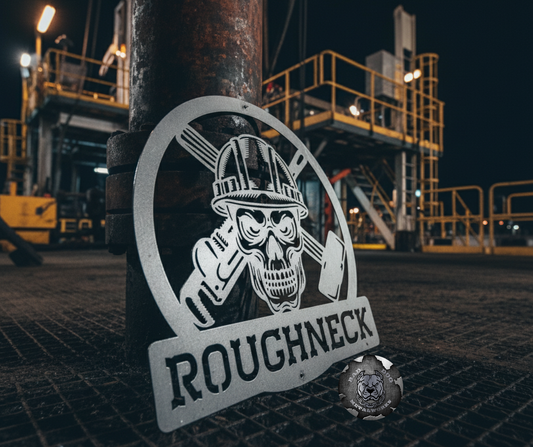 Oil Rig Roughneck Monogram
