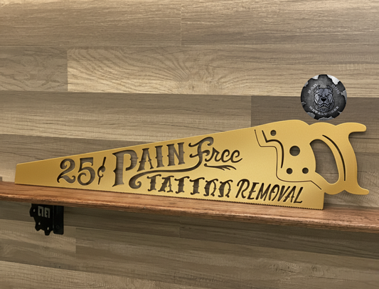 Pain Free Tattoo Removal Saw