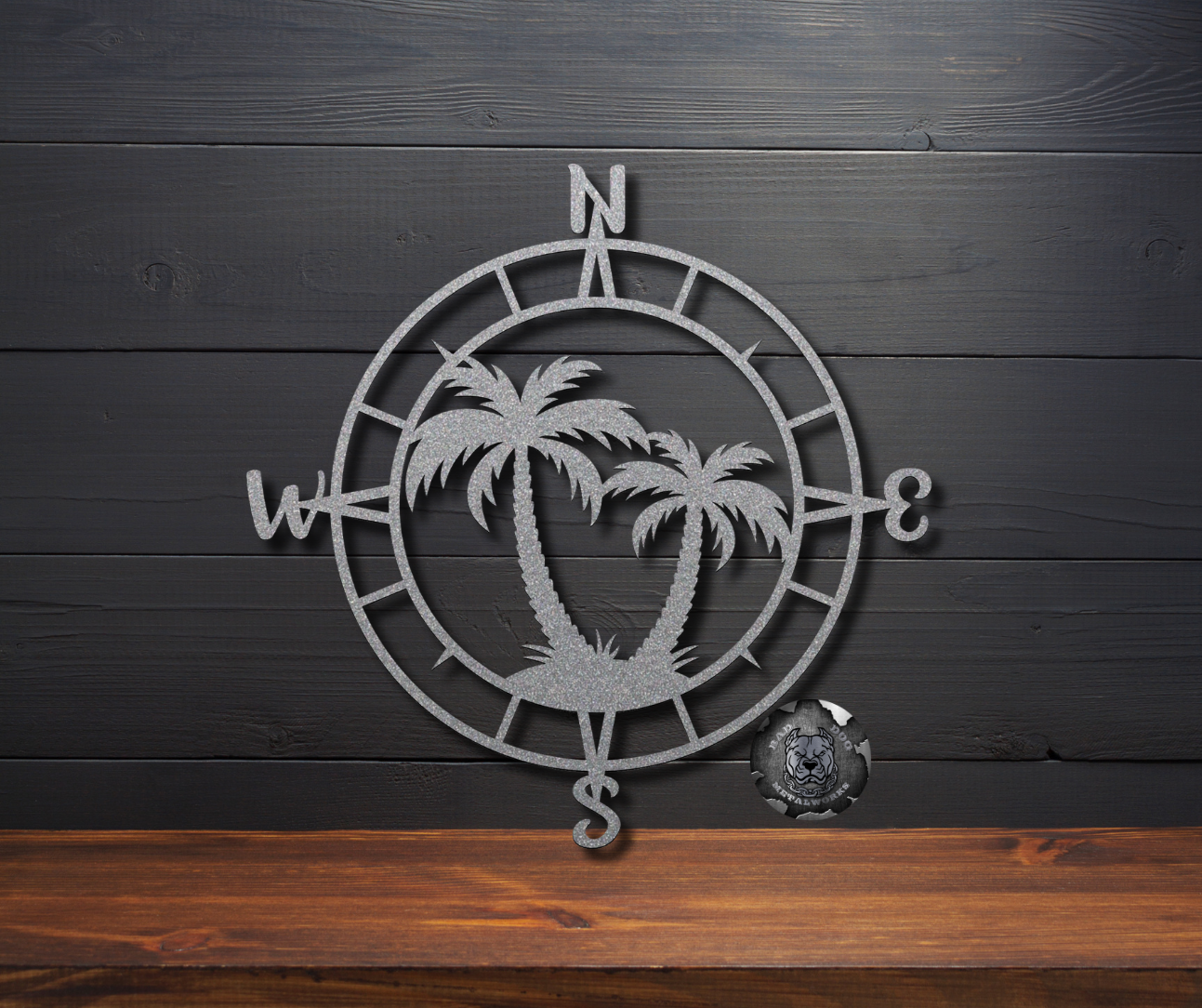 Palm Tree Compass