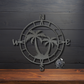 Palm Tree Compass