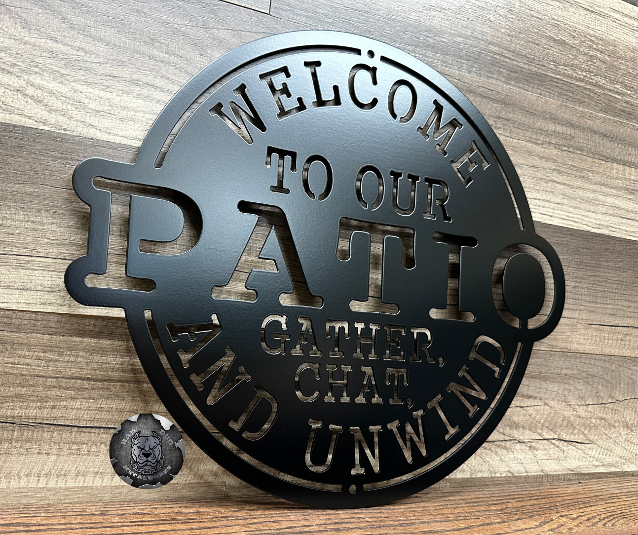 Welcome To Our Patio; Gather, Chat, and Unwind
