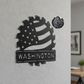 Patriotic Saw Monogram