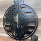 Patriotic Spartan Mask Flag
