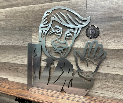 Peeking Trump