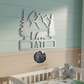 Personalized Bear Plaque