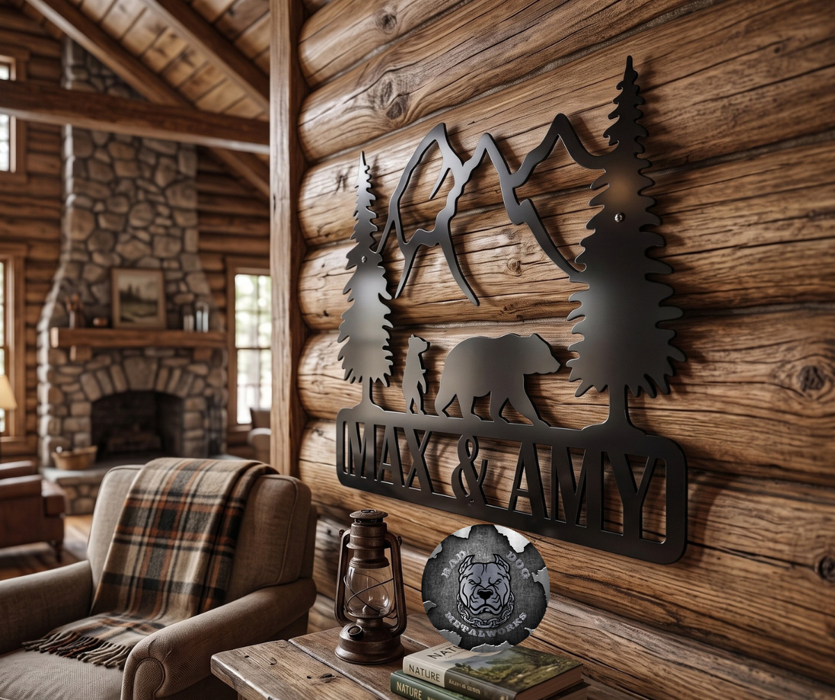 Personalized Bear Plaque