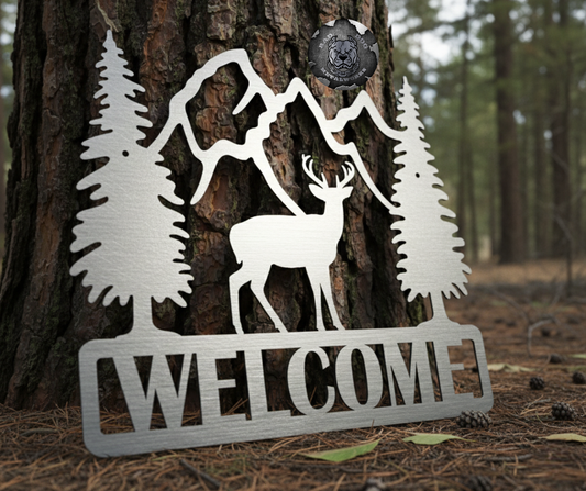 Personalized Deer Plaque