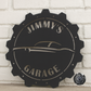 Personalized Garage Classic Car Gear