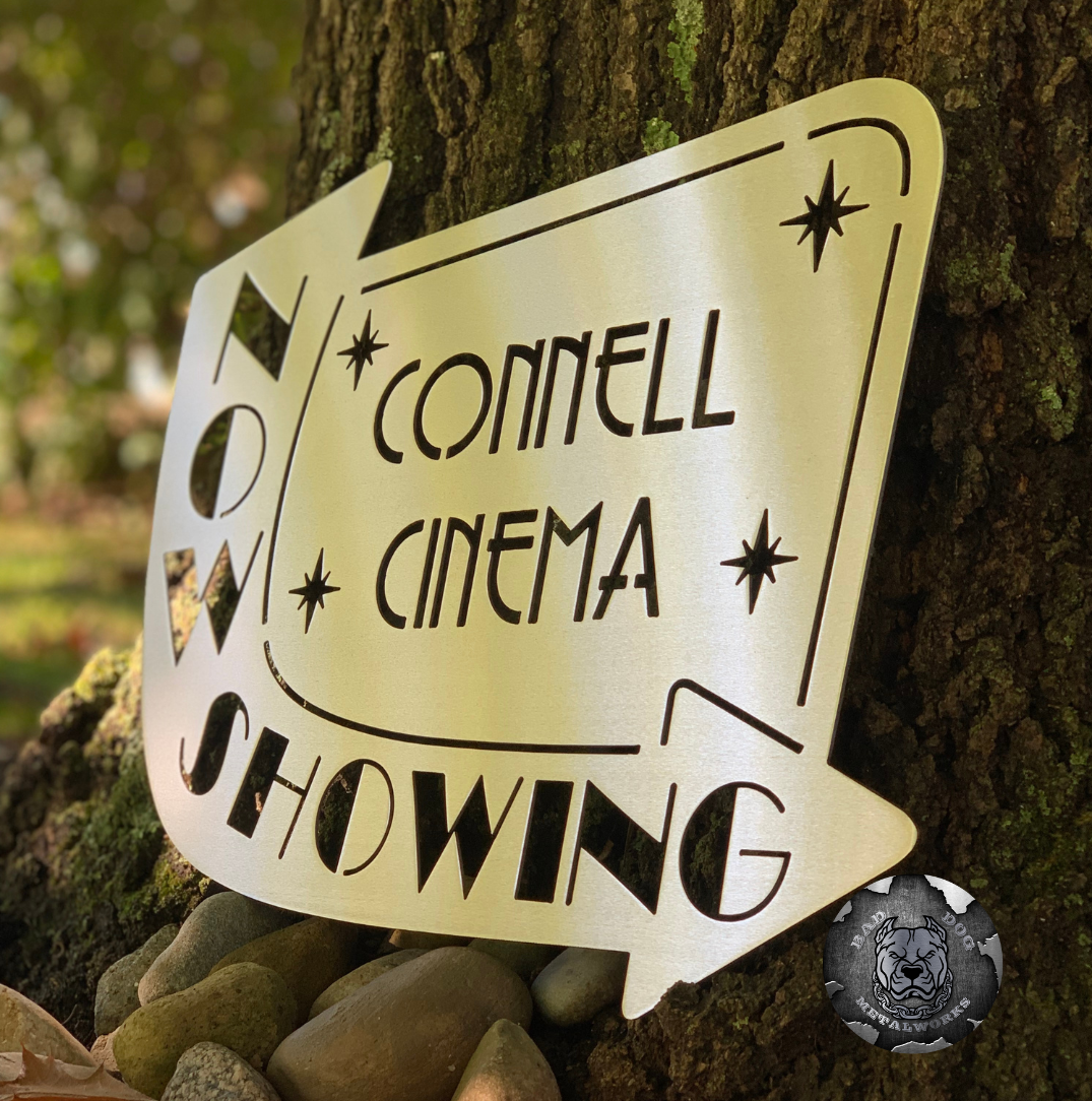 Retro Now Showing Personalized Cinema