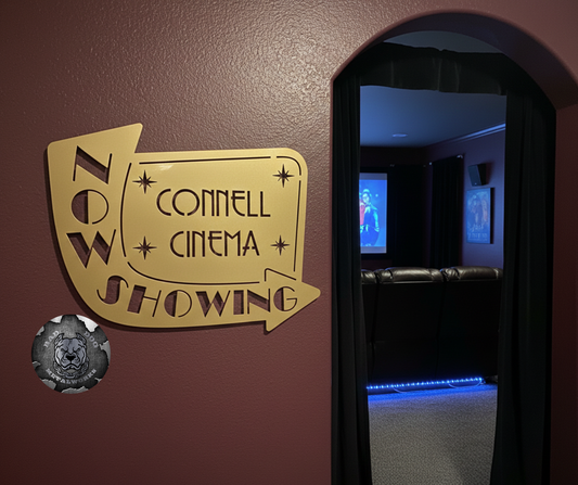 Retro Now Showing Personalized Cinema