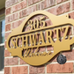 Personalized Welcome Address Plaque