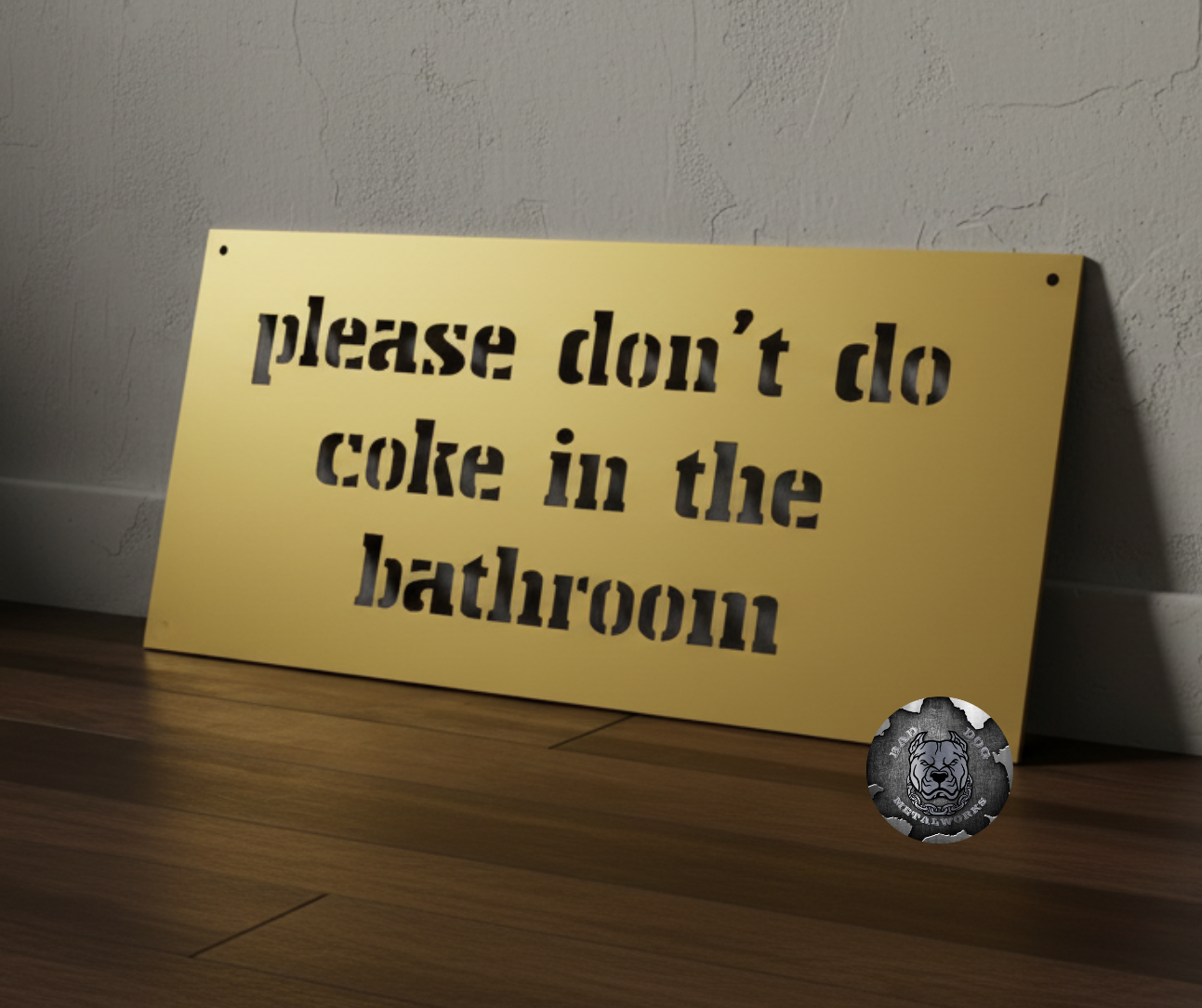 Please Don't Do Coke in the Bathroom