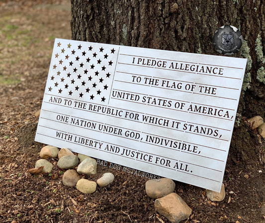 Pledge of Allegiance American Flag