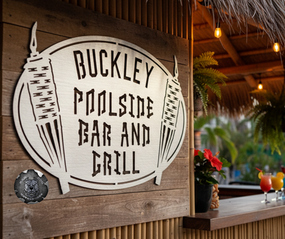 Poolside Bar and Grill Monogram