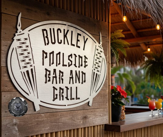 Poolside Bar and Grill Monogram