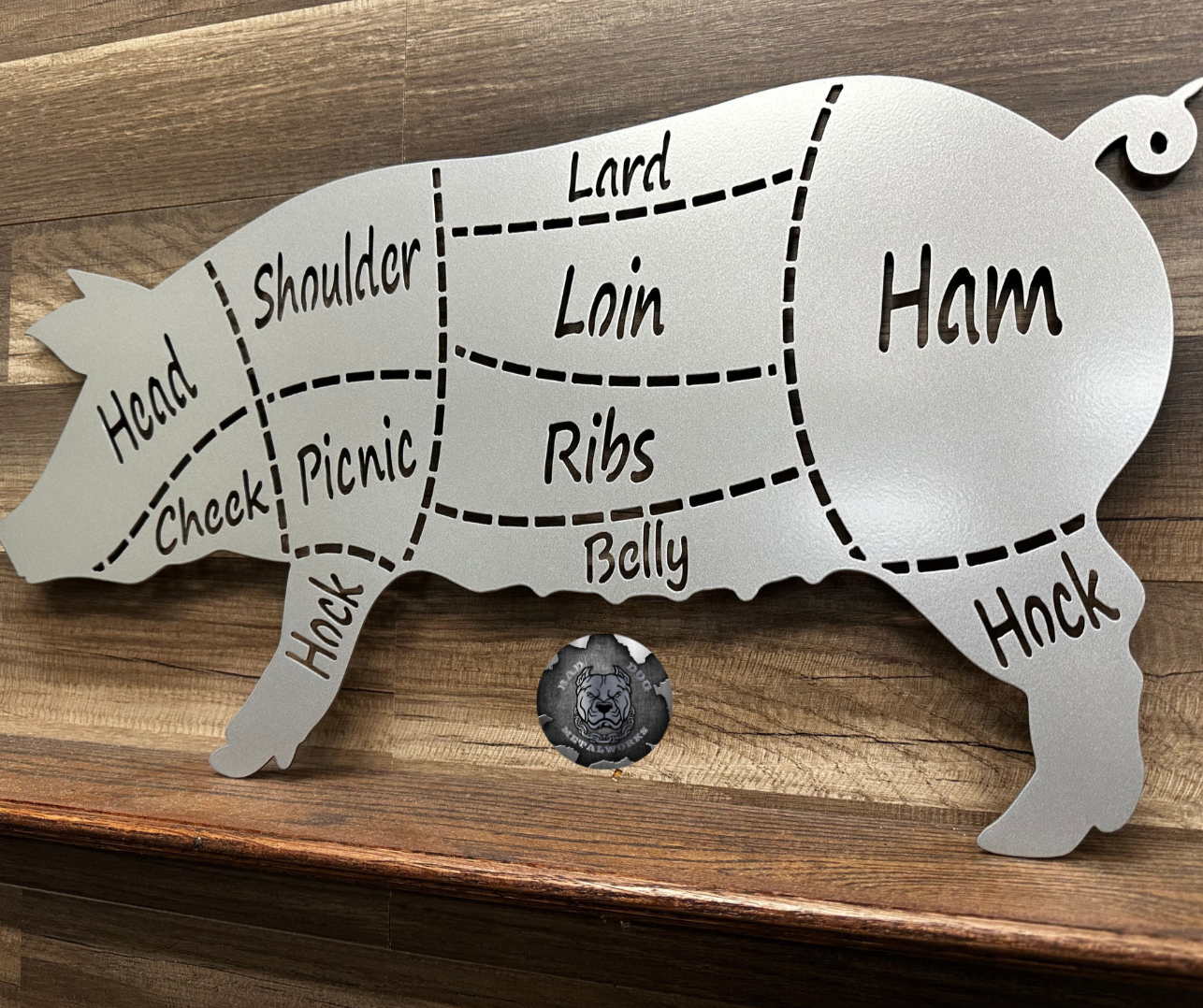 Pork Cuts Butcher Diagram