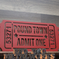 Pound Town Admit One Movie Ticket