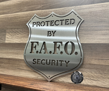 Protected by F.A.F.O. Security