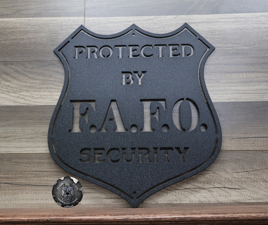 Protected by F.A.F.O. Security