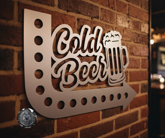 Retro Cold Beer