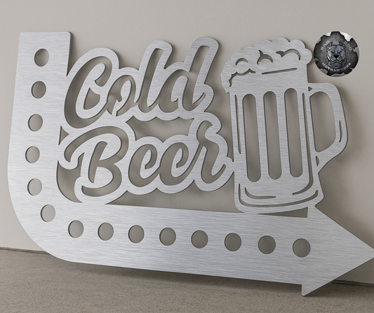 Retro Cold Beer