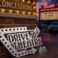 Retro Drive-In Theatre Sign
