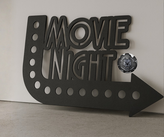 Retro Movie Night Arrow