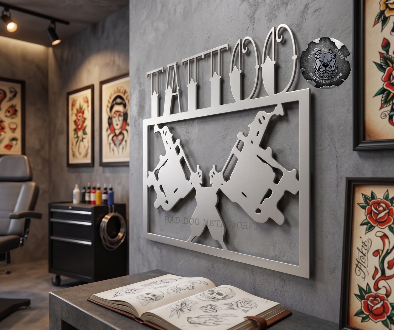 Retro Tattoo Guns