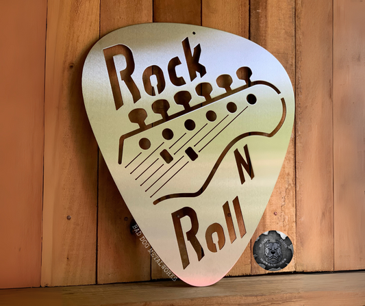 Rock 'N Roll Guitar Pick