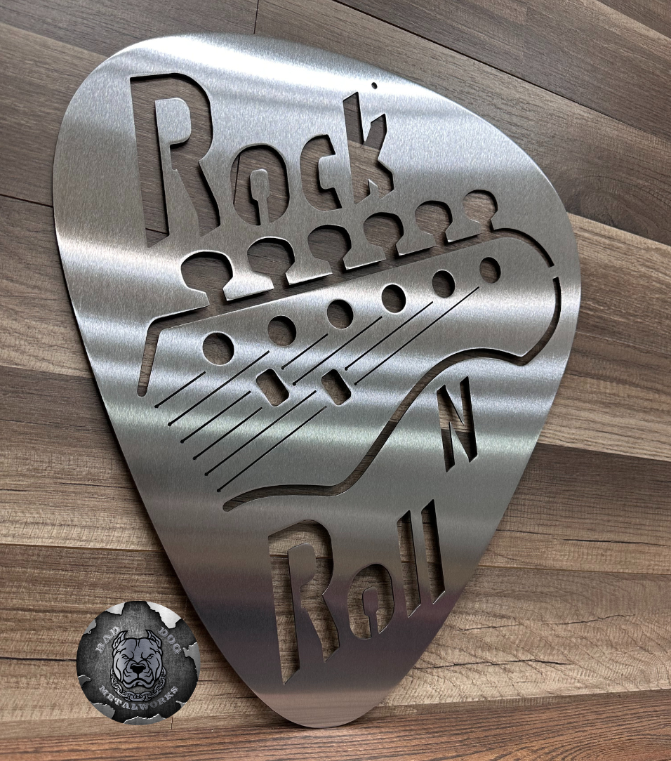 Rock 'N Roll Guitar Pick