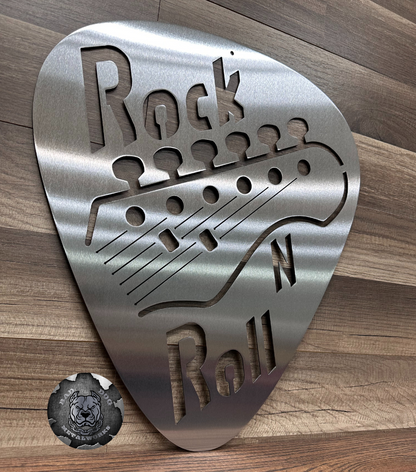 Rock 'N Roll Guitar Pick