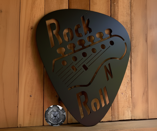 Rock 'N Roll Guitar Pick