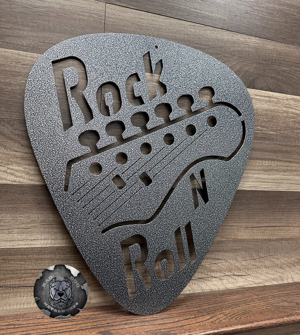 Rock 'N Roll Guitar Pick