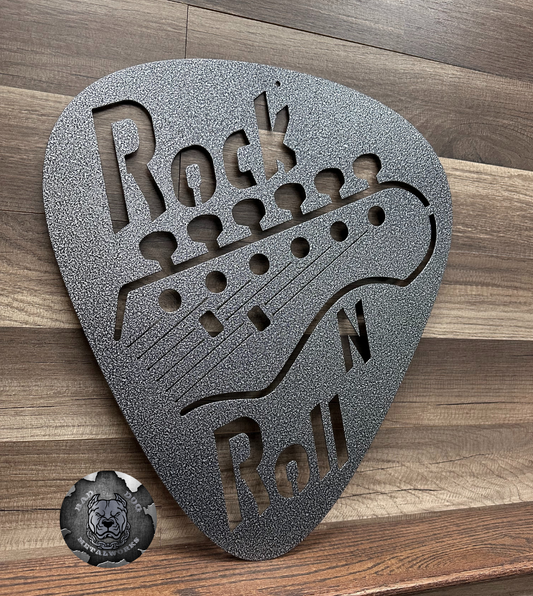 Rock 'N Roll Guitar Pick
