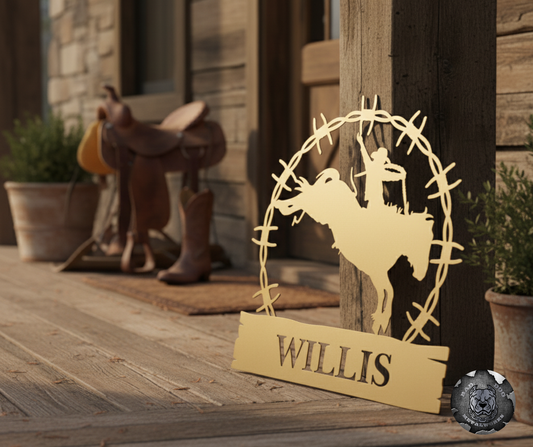 Rodeo Monogram
