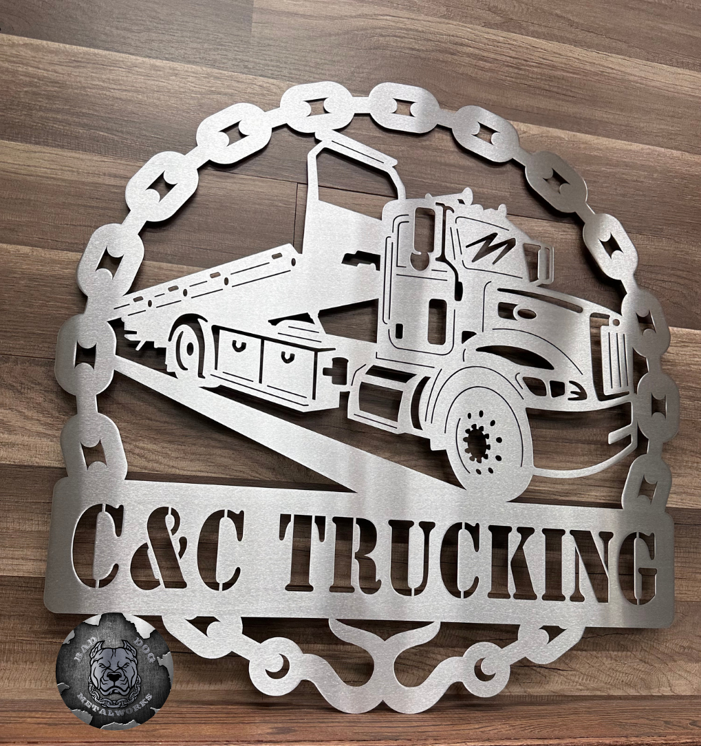 Rollback Tow Truck Monogram