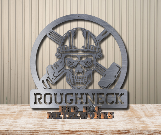 Oil Rig Roughneck Monogram