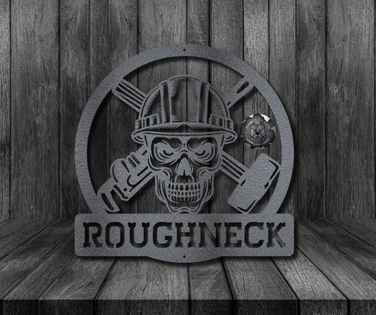 Oil Rig Roughneck Monogram