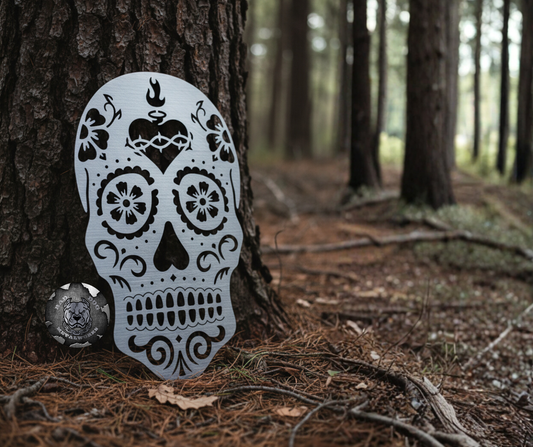 Sacred Heart Sugar Skull
