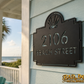 Seashell Address Plaque