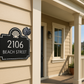 Seashell Address Plaque