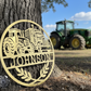 Semi Tractor Monogram