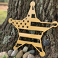 Sheriff Star Badge Flag