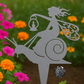 Snail Fairy Garden Stake
