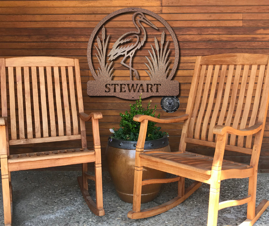 Stork Monogram