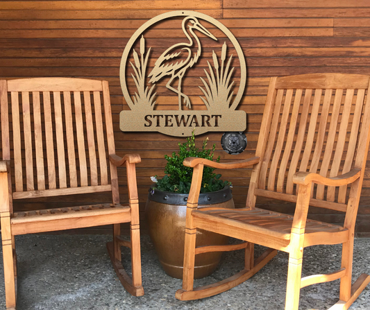 Stork Monogram