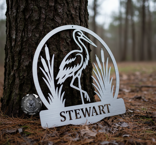 Stork Monogram